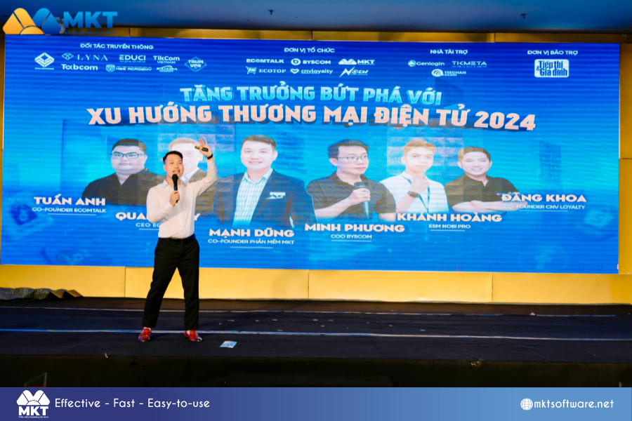 The event "Breakthrough Growth with E-commerce Trends 2024"