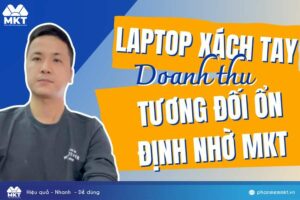 Laptop Thành Nam using online sales MKT Software on Facebook