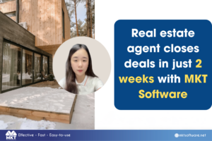 Real estate agent closes deals in just 2 weeks with MKT software