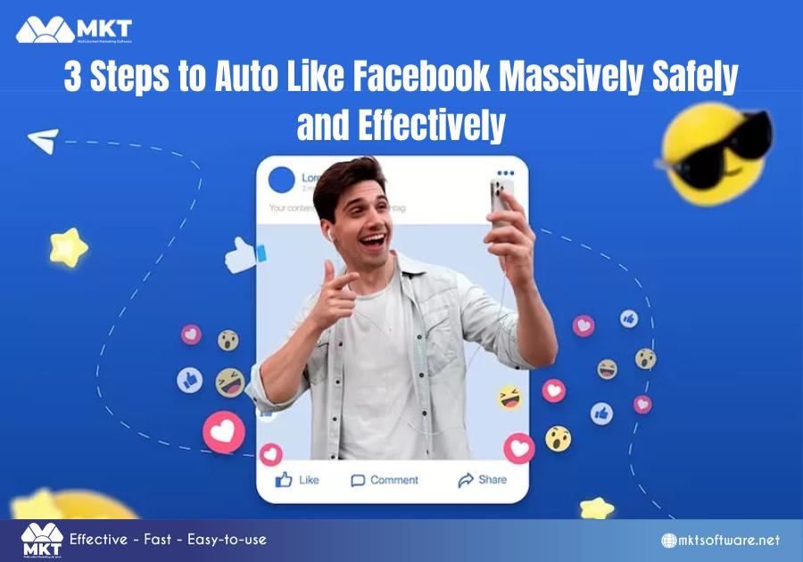 3 Steps to Auto Like Facebook Maassively Safely and Effectively