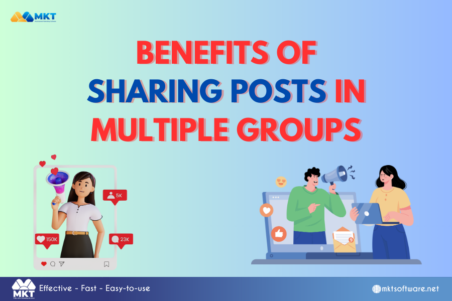 Benefits of sharing posts in multiple groups