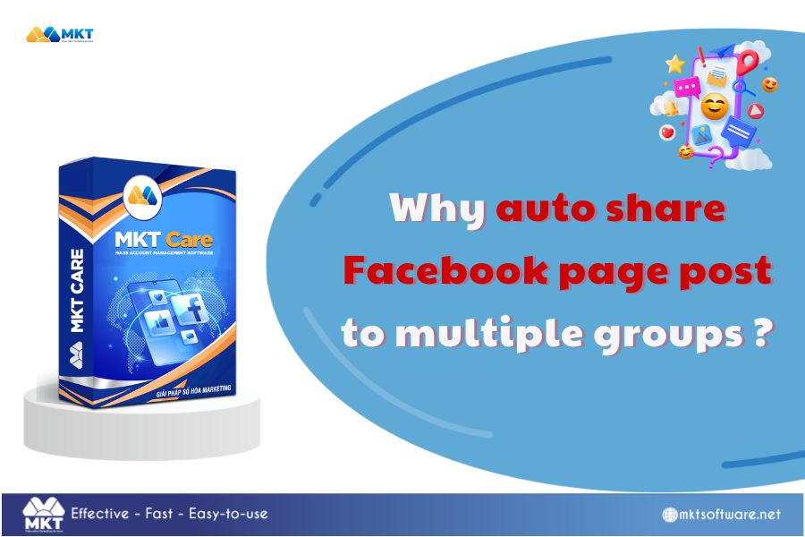 Why auto share Facebook page post to multiple groups