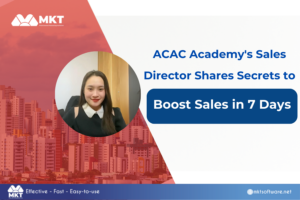 ACAC Academy’s Sales Director Shares Secrets to Boost Sales in 7 Days