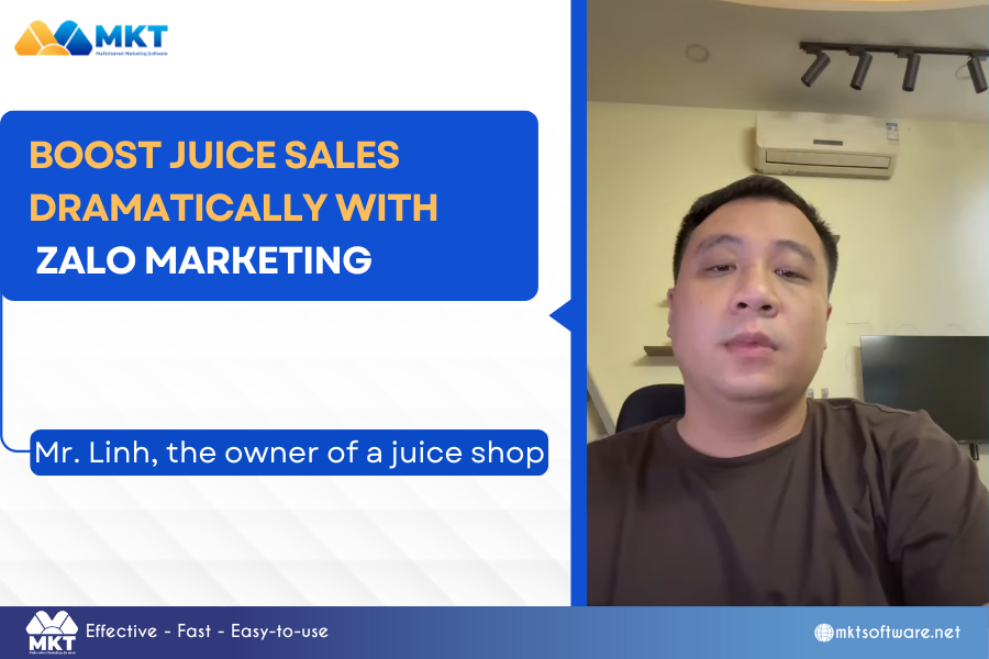 Boost Juice Sales Dramatically with Zalo Marketing