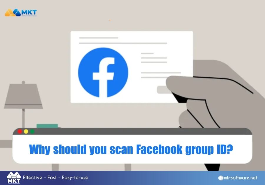 Why should you scan Facebook group ID? 