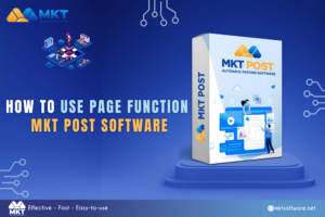 Instruction: How to use Page function on MKT Post