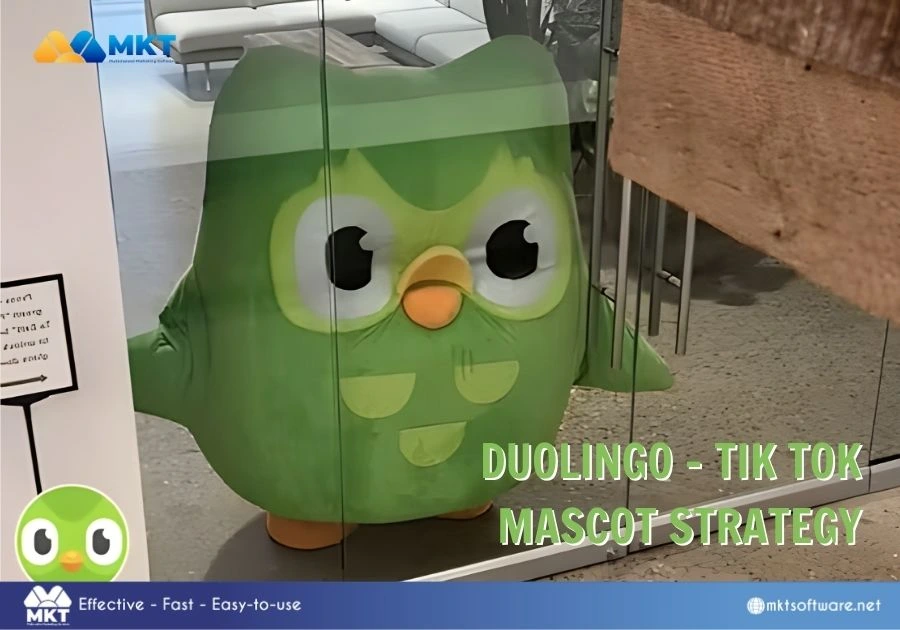 Best social media Ad campaigns - Duolingo TikTok Mascot strategy