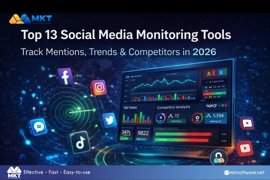 Social media monitoring tools