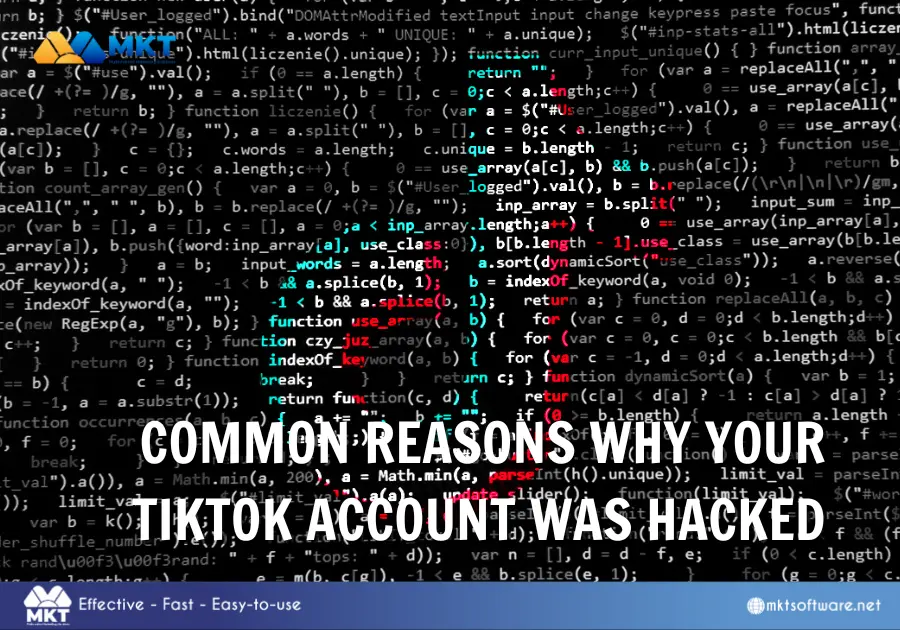 How to recover a hacked account on TikTok - Reasons your account was hacked