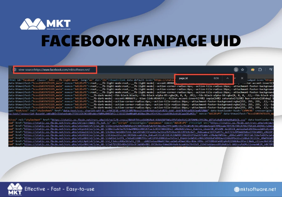 How to get Facebook UID from a Fanpage